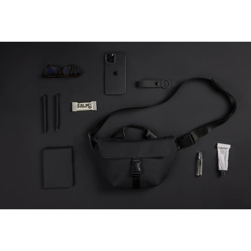 VINGA Baltimore RCS taška cez rameno, čierna VINGA Baltimore RCS taška cez rameno, čierna