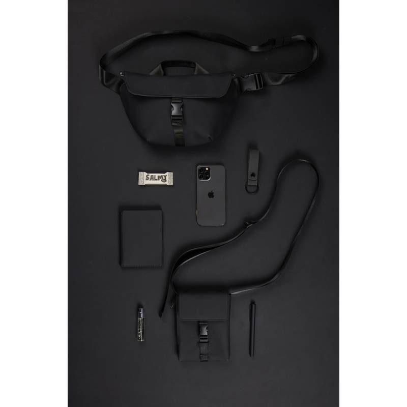 VINGA Baltimore RCS taška cez rameno, čierna VINGA Baltimore RCS taška cez rameno, čierna