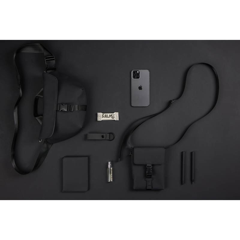 VINGA Baltimore RCS taška cez rameno, čierna VINGA Baltimore RCS taška cez rameno, čierna