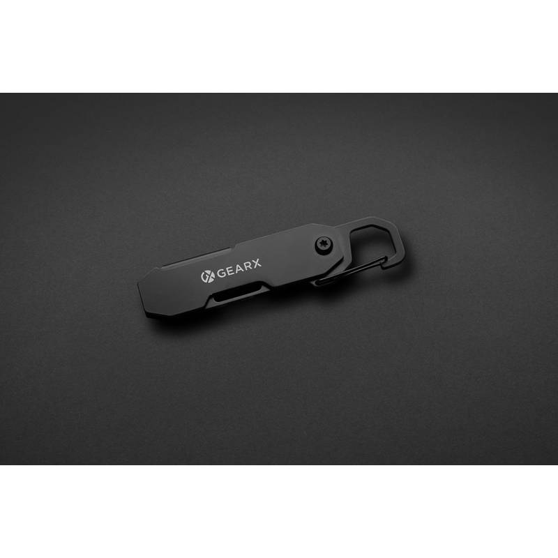 Gear X skládací EDC nářadí s karabinou, černá Gear X skládací EDC nářadí s karabinou, černá