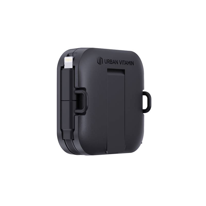 Urban Vitamin San Jose 100W stojan s nabíjacím káblom, čierna Urban Vitamin San Jose 100W stojan s nabíjacím káblom, čierna