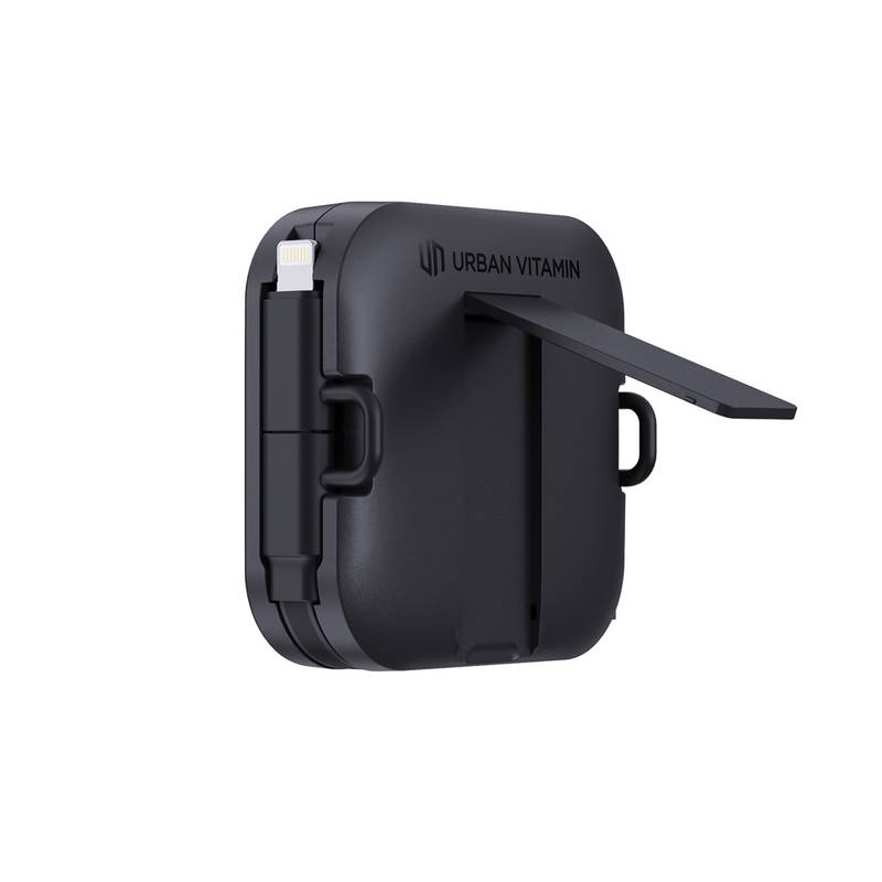 Urban Vitamin San Jose 100W stojan s nabíjacím káblom, čierna Urban Vitamin San Jose 100W stojan s nabíjacím káblom, čierna