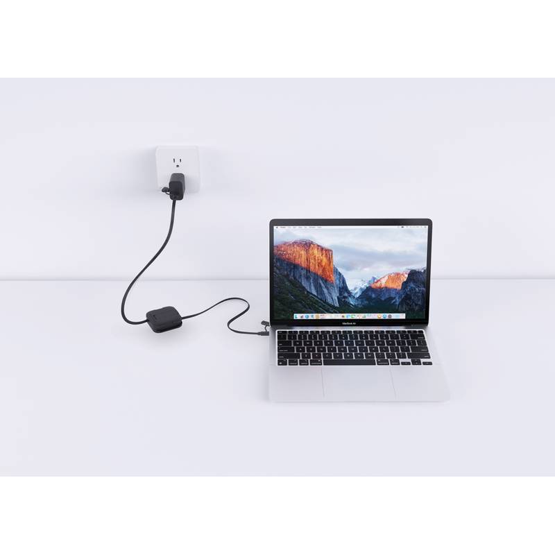 Urban Vitamin San Jose 100W stojan s nabíjacím káblom, čierna Urban Vitamin San Jose 100W stojan s nabíjacím káblom, čierna