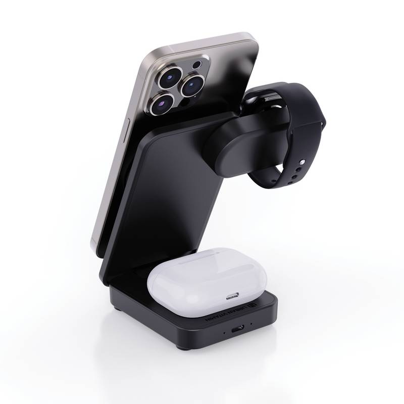 3v1 magnet. nabíječka Urban Vitamin Arcadia RCS rplastic 15W, černá 3v1 magnet. nabíječka Urban Vitamin Arcadia RCS rplastic 15W, černá