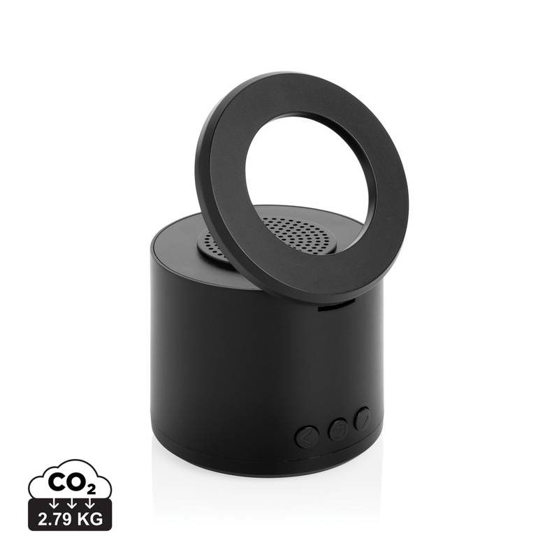 Magpulse 3W reproduktor z rec. plastu RCS s magn. držákem, černá Magpulse 3W reproduktor z rec. plastu RCS s magn. držákem, černá