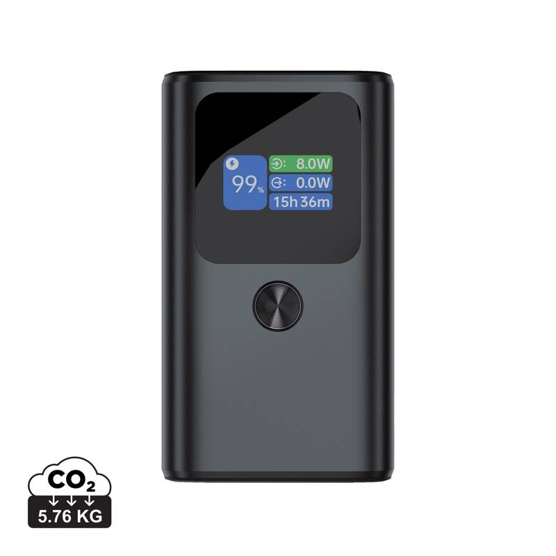 Urban Vitamin Campbell 55W 10 000 mAh kapesní powerbanka, šedá Urban Vitamin Campbell 55W 10 000 mAh kapesní powerbanka, šedá