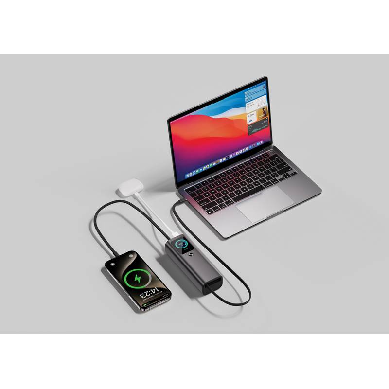 Powerbanka Urban Vitamin Stanford 165W 20 000 mAh, šedá Powerbanka Urban Vitamin Stanford 165W 20 000 mAh, šedá