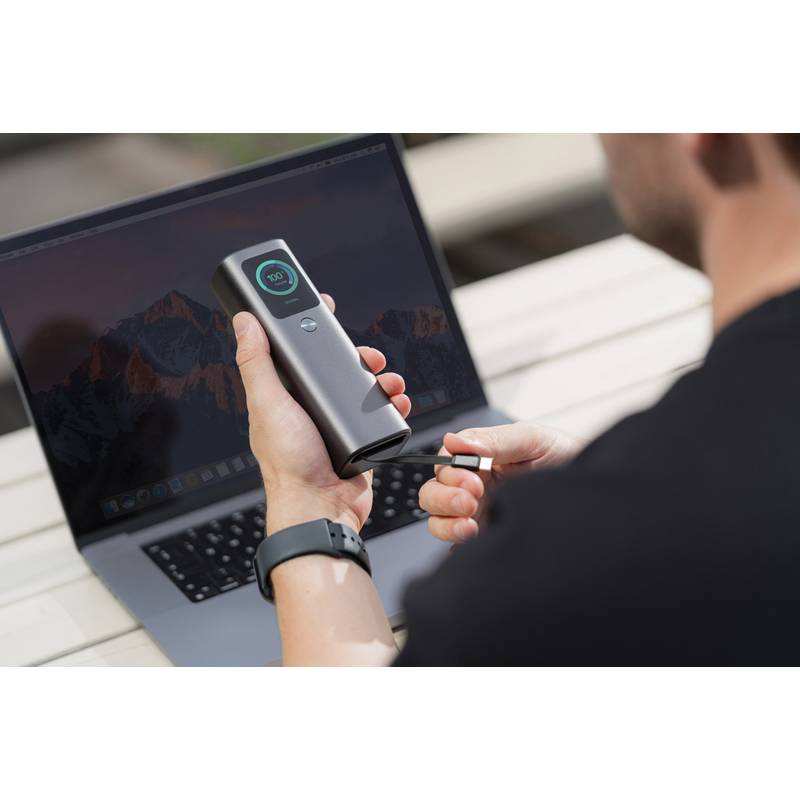 Powerbanka Urban Vitamin Stanford 165W 20 000 mAh, šedá Powerbanka Urban Vitamin Stanford 165W 20 000 mAh, šedá