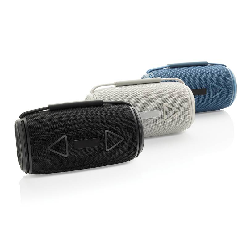 Prisma voděodolný IPX 4, 16W reproduktor z rec. plastu RCS, černá Prisma voděodolný IPX 4, 16W reproduktor z rec. plastu RCS, černá