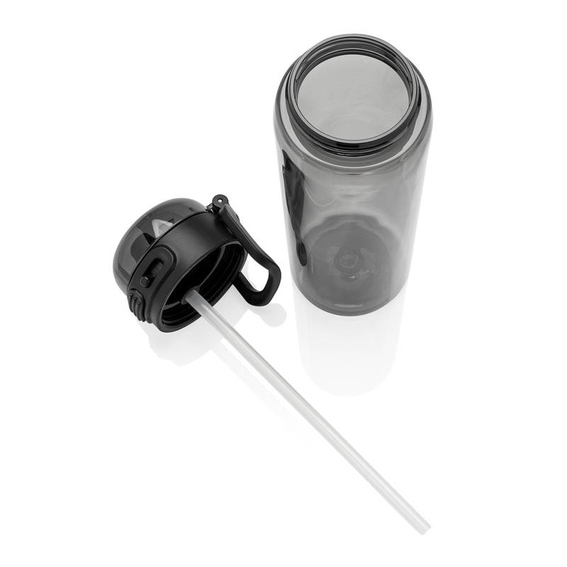 Fľaša na vodu SipnLock RCS RPET 800 ml, nepretek., športová, čierna Fľaša na vodu SipnLock RCS RPET 800 ml, nepretek., športová, čierna