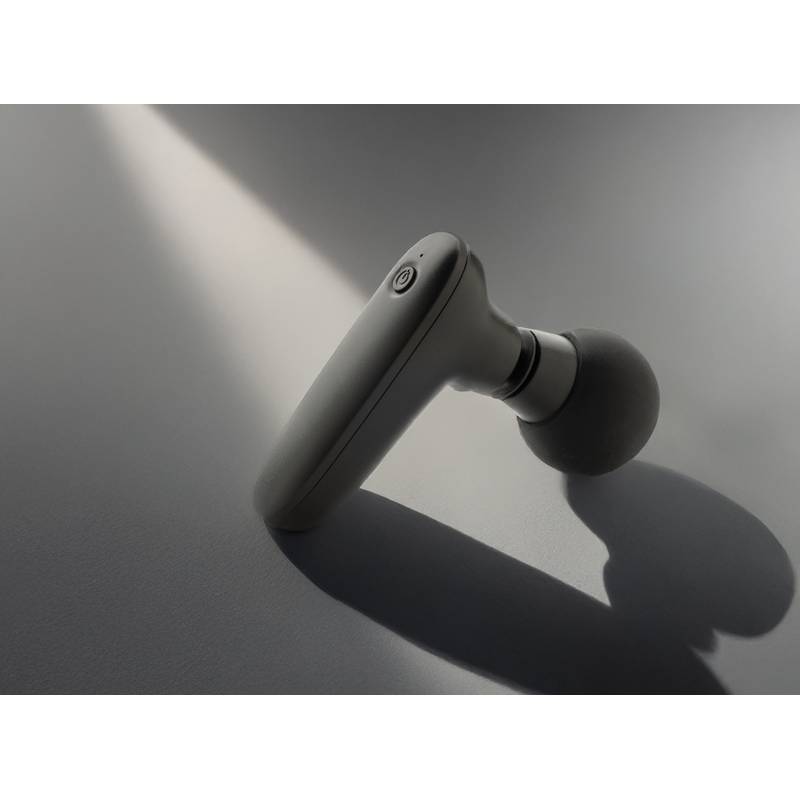 Revix RCS recyklovaná plastová masážní pistole, černá Revix RCS recyklovaná plastová masážní pistole, černá