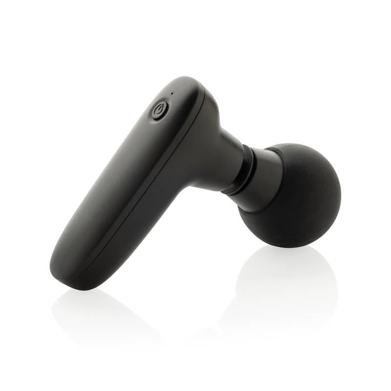 Revix RCS recyklovaná plastová masážní pistole, černá Revix RCS recyklovaná plastová masážní pistole, černá