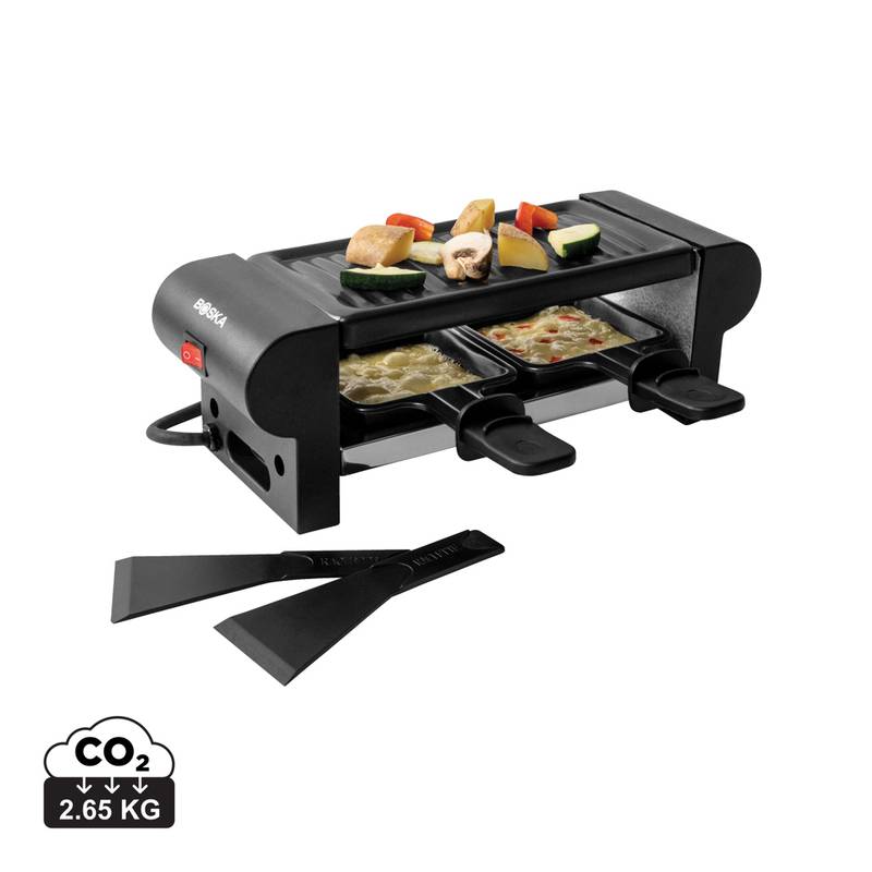 BOSKA Gourmet Raclette Mini 220V (EU Typ F), černá BOSKA Gourmet Raclette Mini 220V (EU Typ F), černá