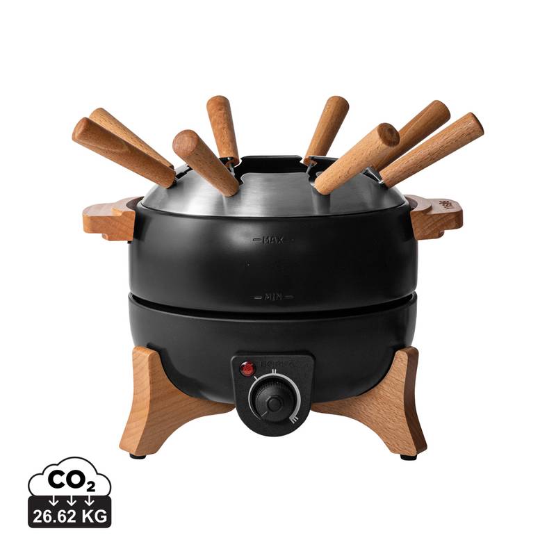 BOSKA elektrická souprava na fondue Party - 2,3 l (EU Typ F), černá BOSKA elektrická souprava na fondue Party - 2,3 l (EU Typ F), černá