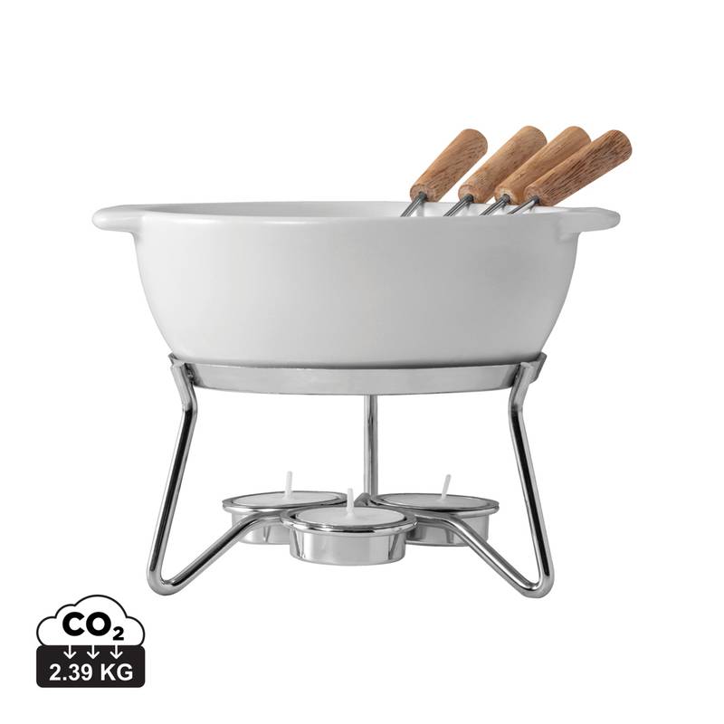 BOSKA souprava na sýrové fondue Party – 750 ml, bílá BOSKA souprava na sýrové fondue Party – 750 ml, bílá