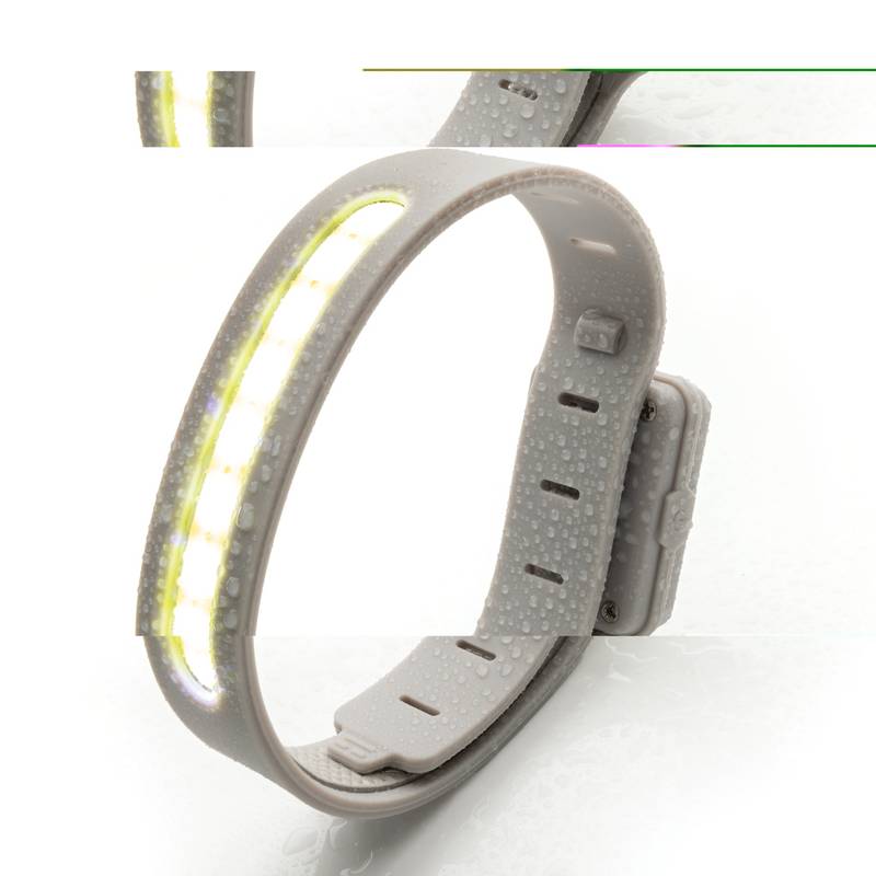 Lumia Sprint nabíjecí běžecké LED světlo z rec. RCS plastu, šedá Lumia Sprint nabíjecí běžecké LED světlo z rec. RCS plastu, šedá