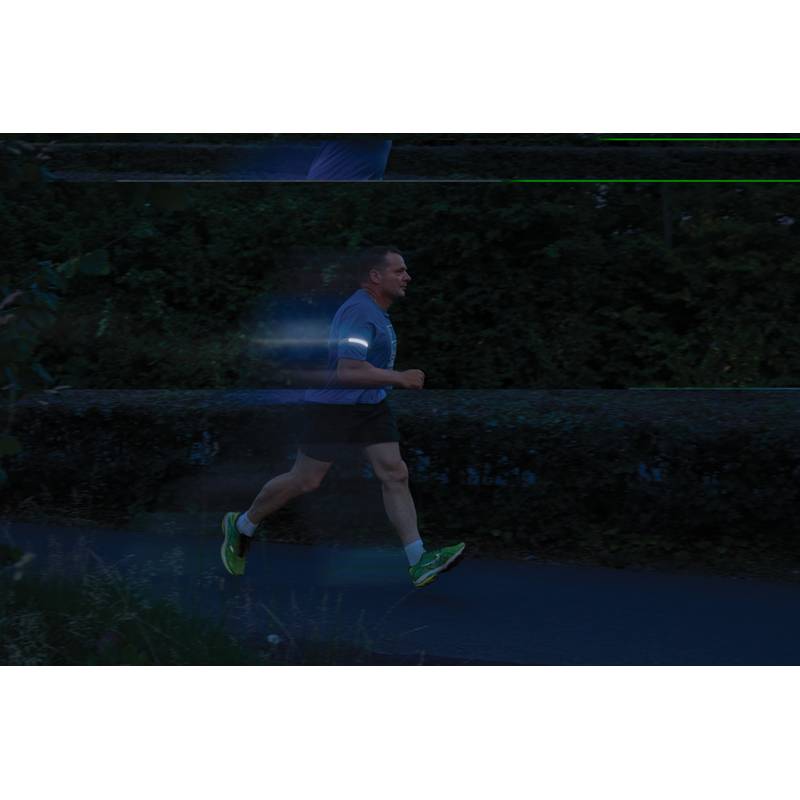 Lumia Sprint nabíjecí běžecké LED světlo z rec. RCS plastu, šedá Lumia Sprint nabíjecí běžecké LED světlo z rec. RCS plastu, šedá