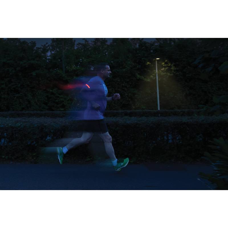 Lumia Sprint nabíjecí běžecké LED světlo z rec. RCS plastu, šedá Lumia Sprint nabíjecí běžecké LED světlo z rec. RCS plastu, šedá