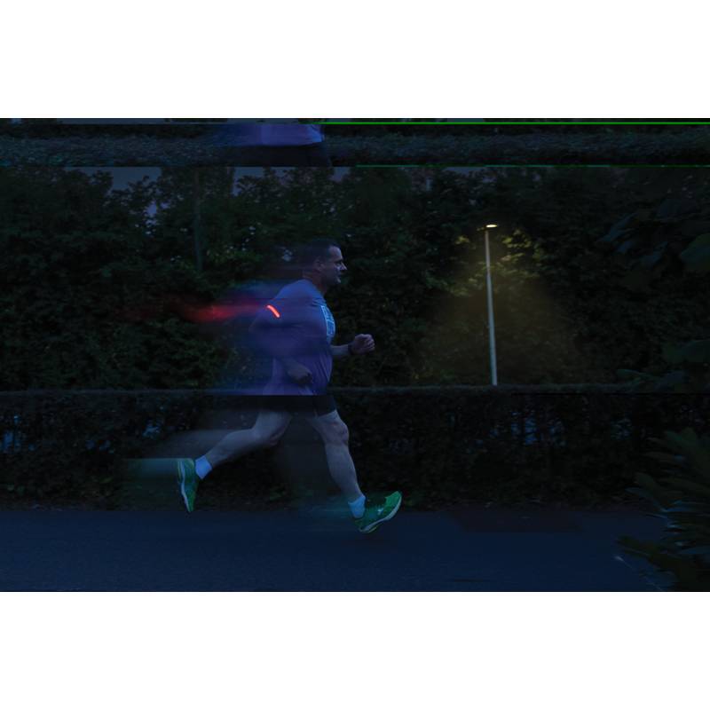 Lumia Sprint nabíjecí běžecké LED světlo z rec. RCS plastu, šedá Lumia Sprint nabíjecí běžecké LED světlo z rec. RCS plastu, šedá