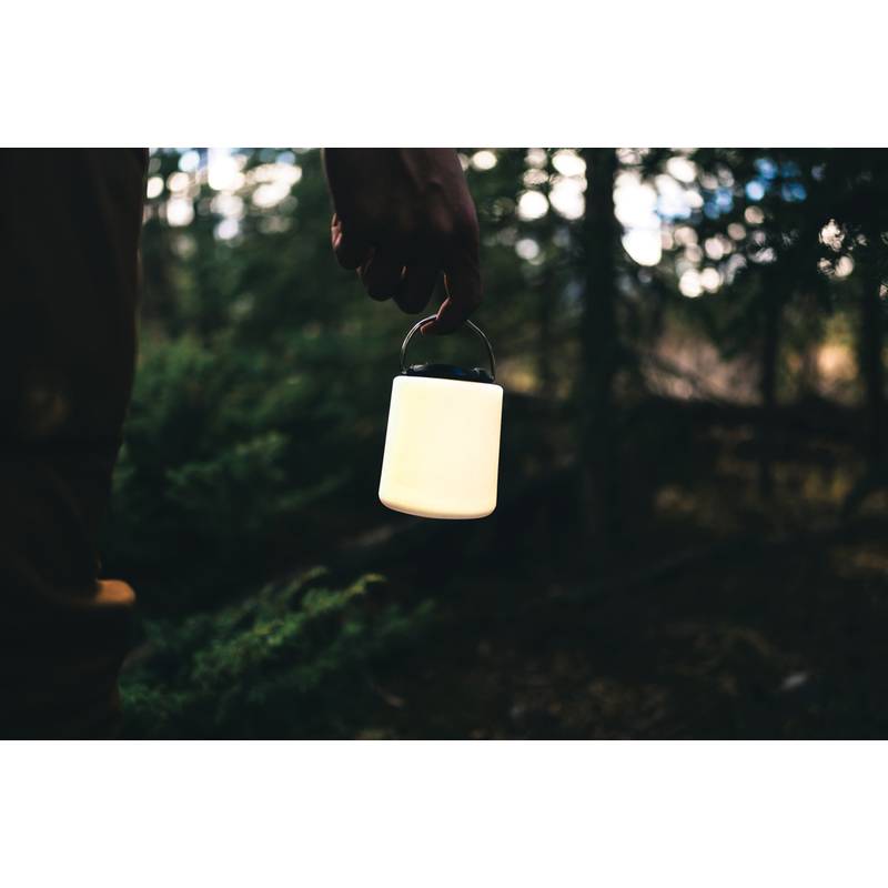 Limio přenosná nabíjecí stolní lampa z rec. plastu RCS, bílá Limio přenosná nabíjecí stolní lampa z rec. plastu RCS, bílá