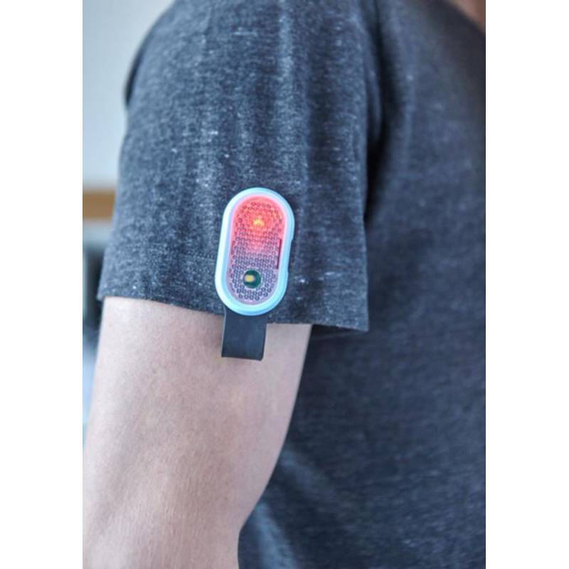 BLAZE Bezpečnostní COB LED světlo s magnetem, černá BLAZE Bezpečnostní COB LED světlo s magnetem, černá