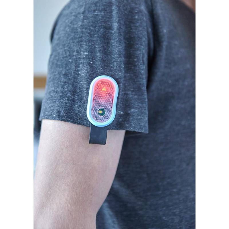 BLAZE Bezpečnostní COB LED světlo s magnetem, černá BLAZE Bezpečnostní COB LED světlo s magnetem, černá