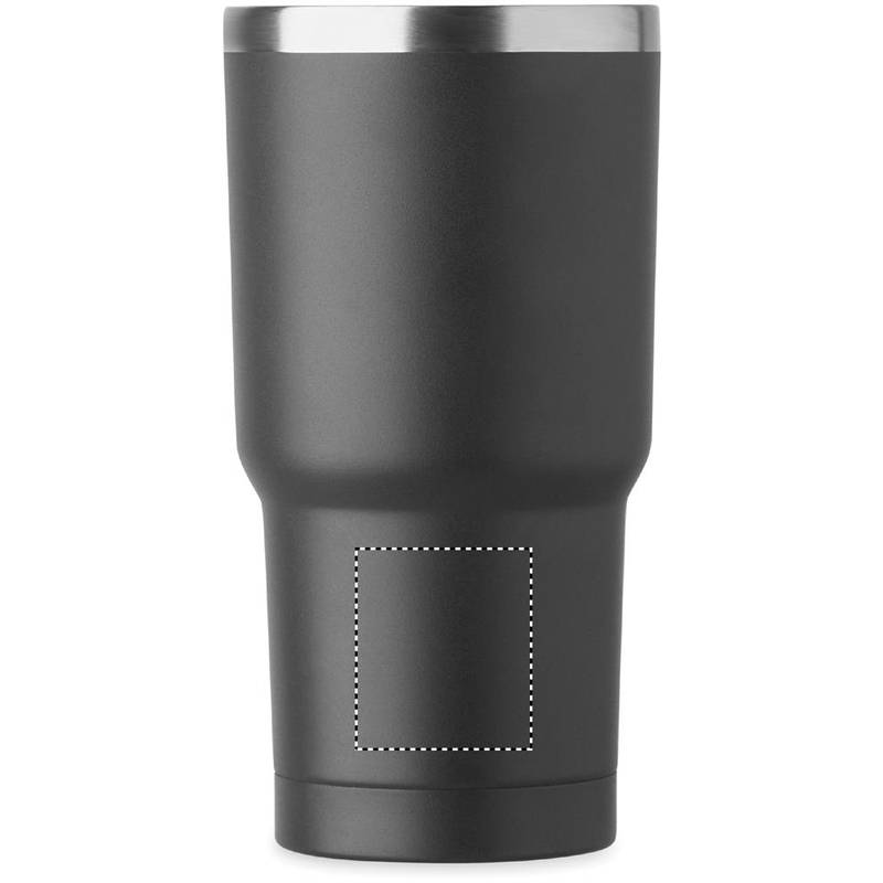 Dvoustěnný pohárek 550 ml, černá Dvoustěnný pohárek 550 ml, černá