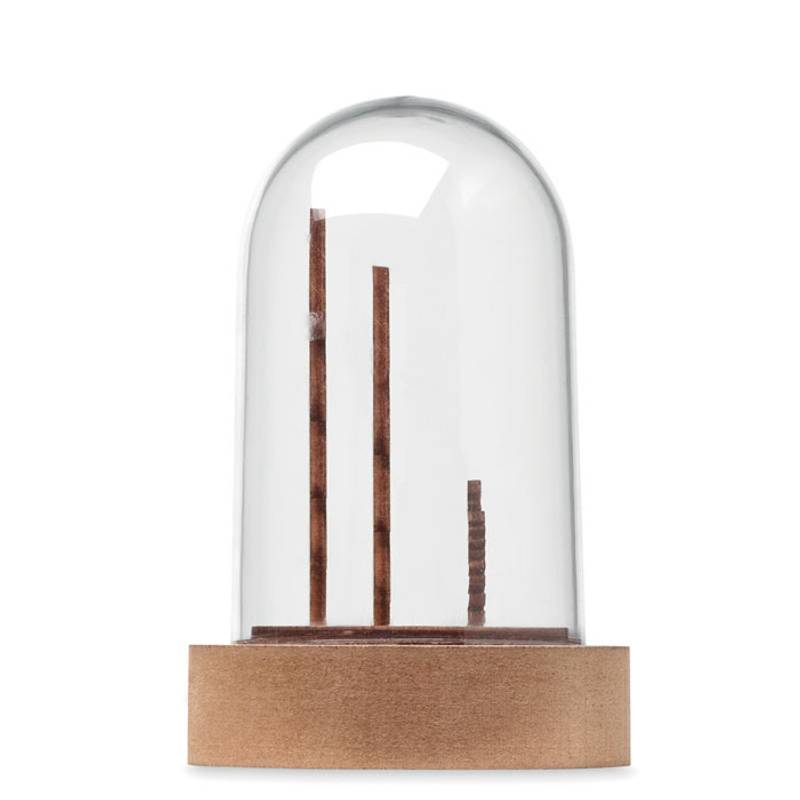 Vianočná LED ozdoba, hnedá Wood Vianočná LED ozdoba, hnedá Wood