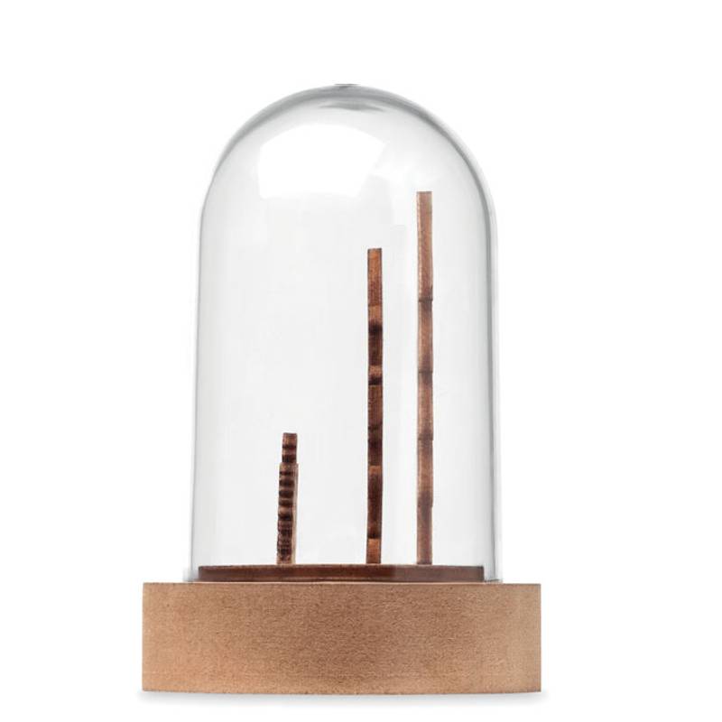 Vianočná LED ozdoba, hnedá Wood Vianočná LED ozdoba, hnedá Wood