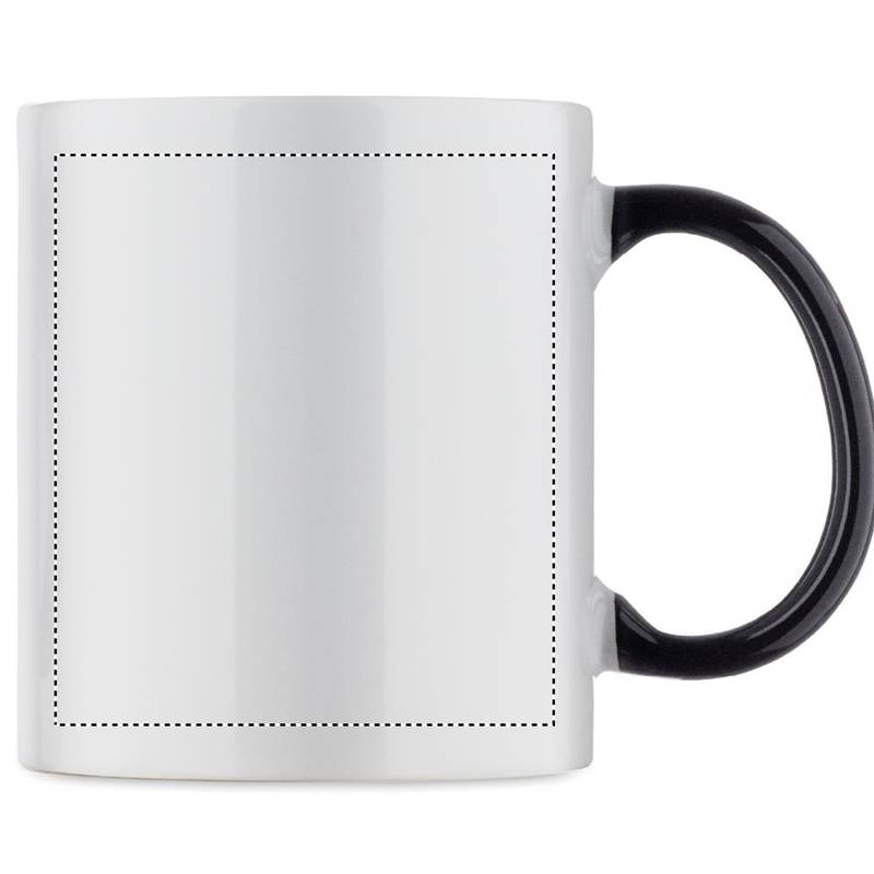 Vianočný keramický hrnček 300 ml, čierna Vianočný keramický hrnček 300 ml, čierna