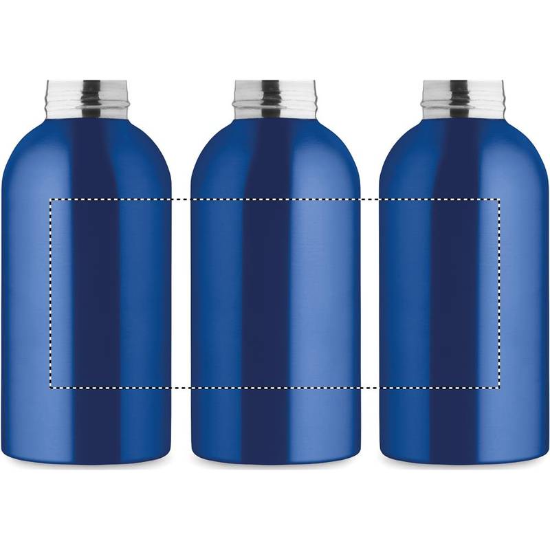 Jednostěnná láhev 500ml, modrá Jednostěnná láhev 500ml, modrá