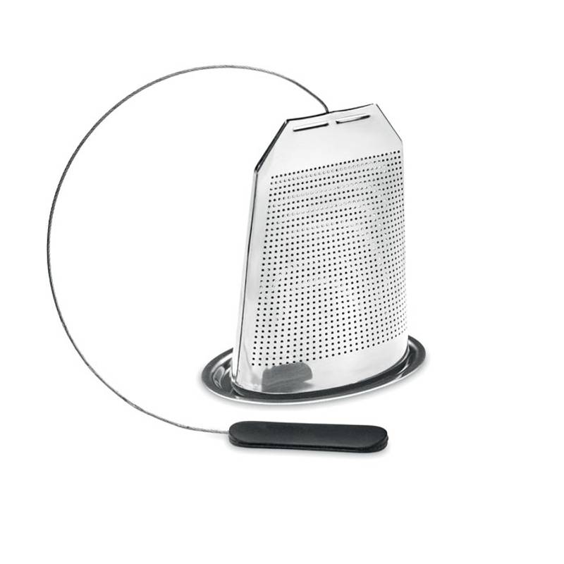 Čajový lúhovač z nerez. ocele, čierna Čajový lúhovač z nerez. ocele, čierna