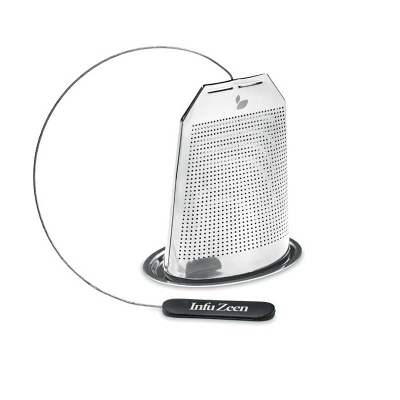 Čajový lúhovač z nerez. ocele, čierna Čajový lúhovač z nerez. ocele, čierna