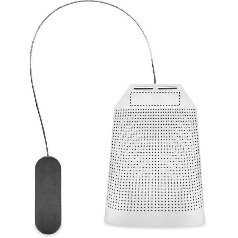 Čajový lúhovač z nerez. ocele, čierna Čajový lúhovač z nerez. ocele, čierna