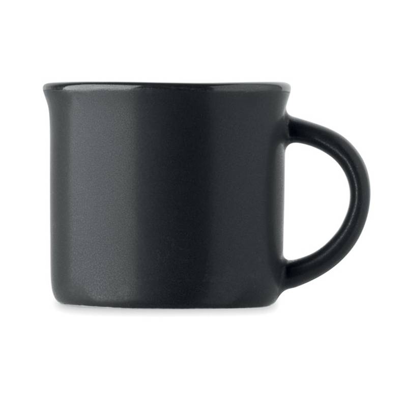 Keramický espresso hrnček 40 ml, čierna Keramický espresso hrnček 40 ml, čierna