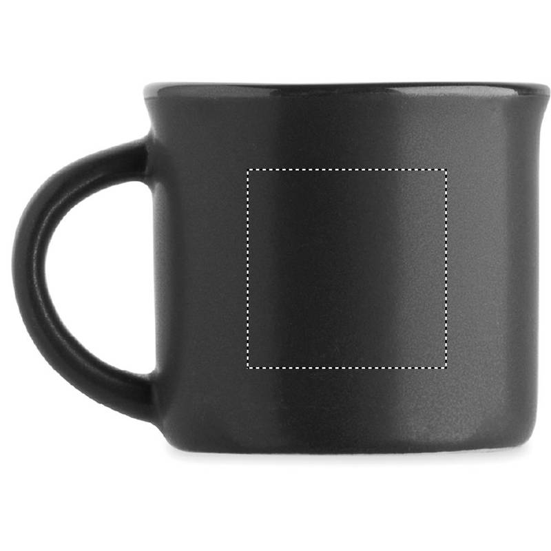 Keramický espresso hrnček 40 ml, čierna Keramický espresso hrnček 40 ml, čierna