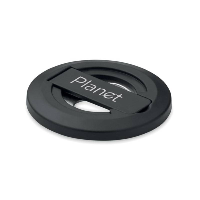 Držiak telefónu s otváračom, čierna Držiak telefónu s otváračom, čierna