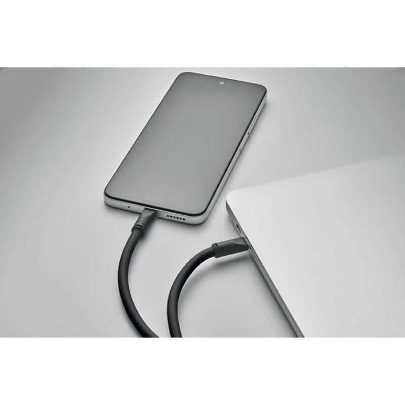 Nabíjecí a datový kabel 60W, černá Nabíjecí a datový kabel 60W, černá