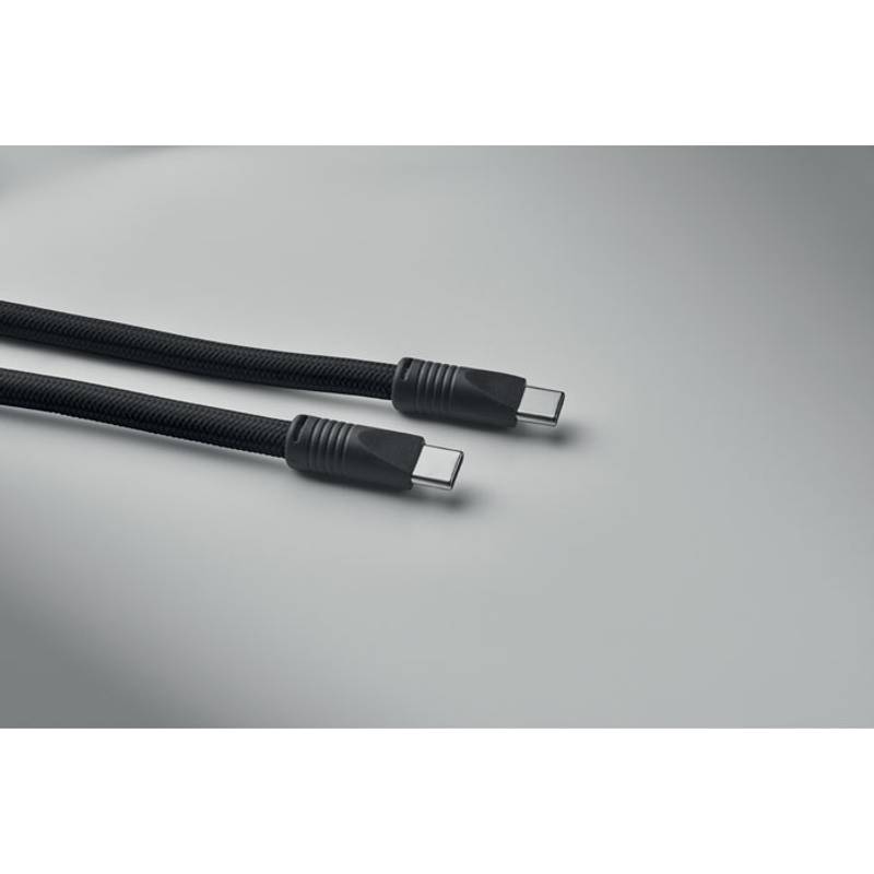 Nabíjecí a datový kabel 60W, černá Nabíjecí a datový kabel 60W, černá