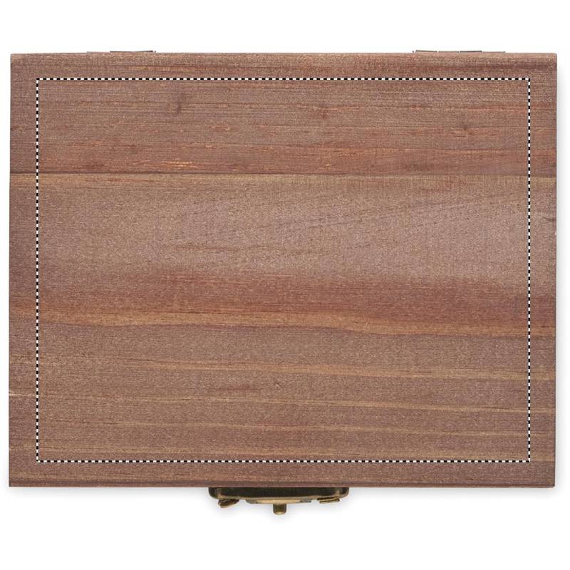 Devět kostek v krabičce, hnědá Wood Devět kostek v krabičce, hnědá Wood