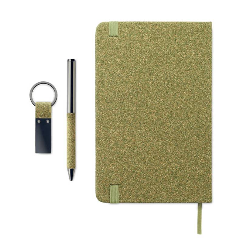 Třídílná dárková sada, zelená Třídílná dárková sada, zelená