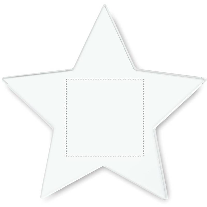 Sklenená cena v tvare hviezdy, transparentná Sklenená cena v tvare hviezdy, transparentná