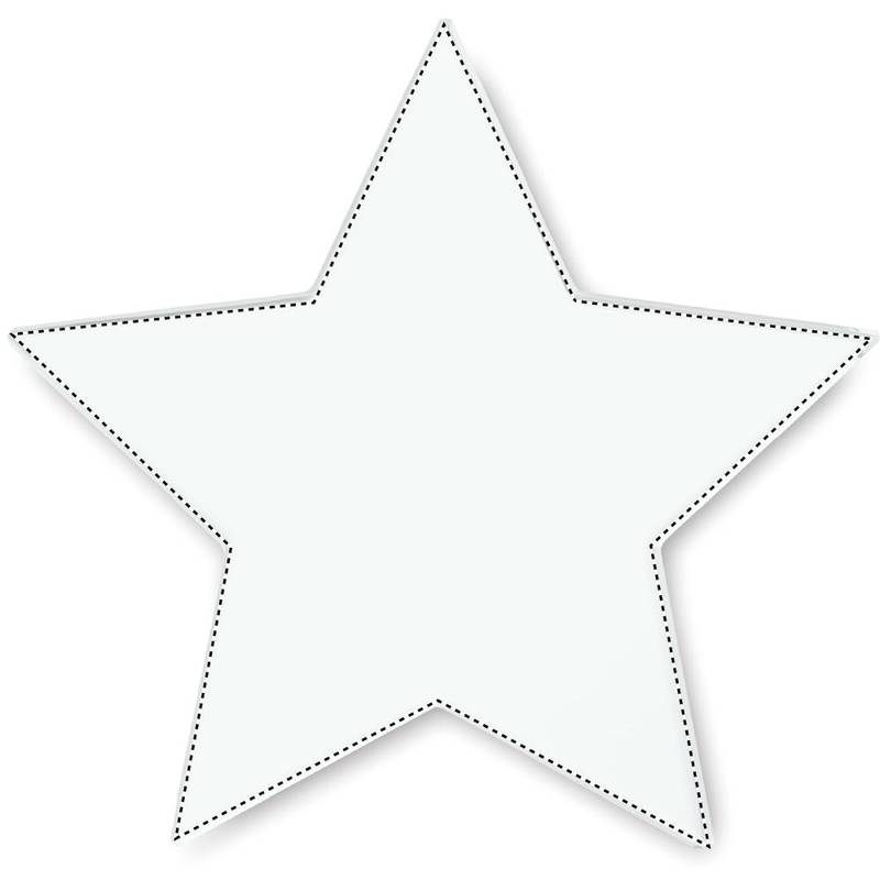 Sklenená cena v tvare hviezdy, transparentná Sklenená cena v tvare hviezdy, transparentná