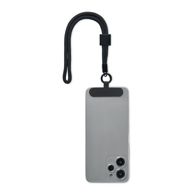 Pútko na telefón a zápästie, čierna Pútko na telefón a zápästie, čierna