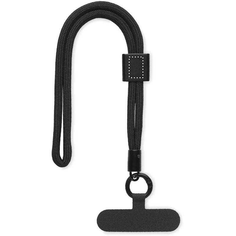 Pútko na telefón a zápästie, čierna Pútko na telefón a zápästie, čierna