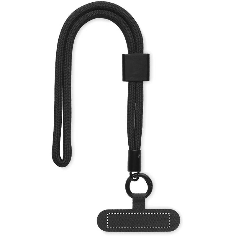 Pútko na telefón a zápästie, čierna Pútko na telefón a zápästie, čierna