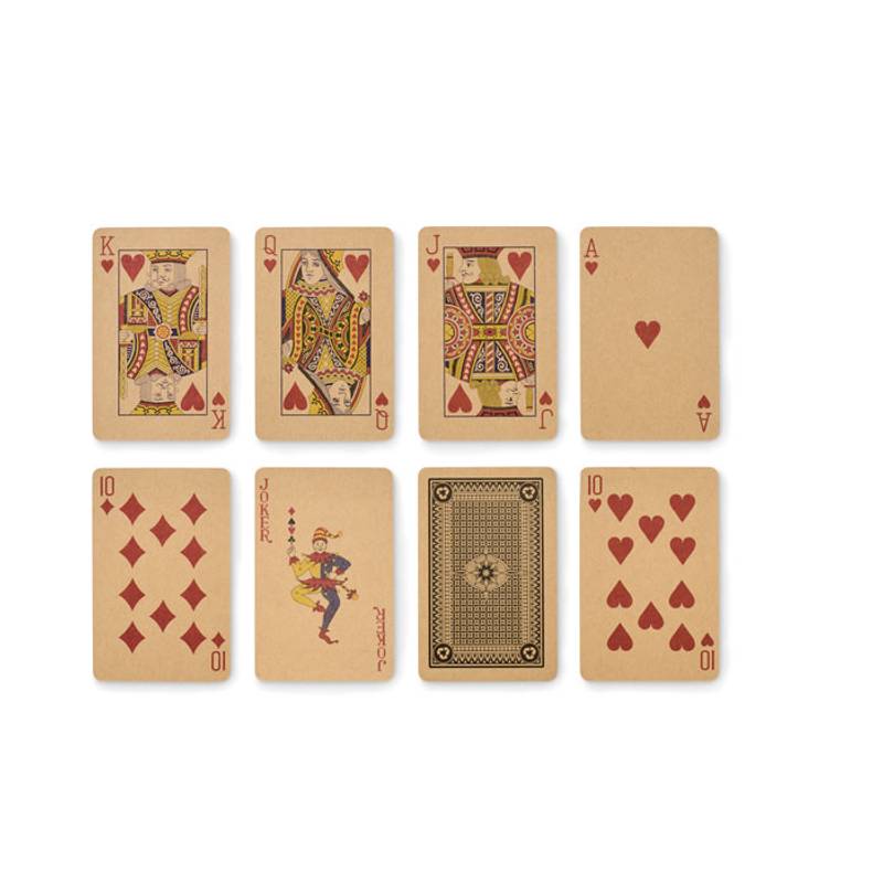 Sada domina a kariet, hnedá Wood Sada domina a kariet, hnedá Wood