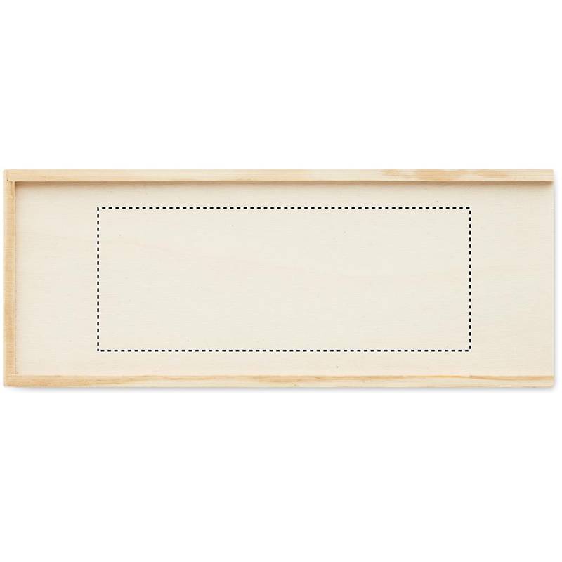 Sada domina a kariet, hnedá Wood Sada domina a kariet, hnedá Wood