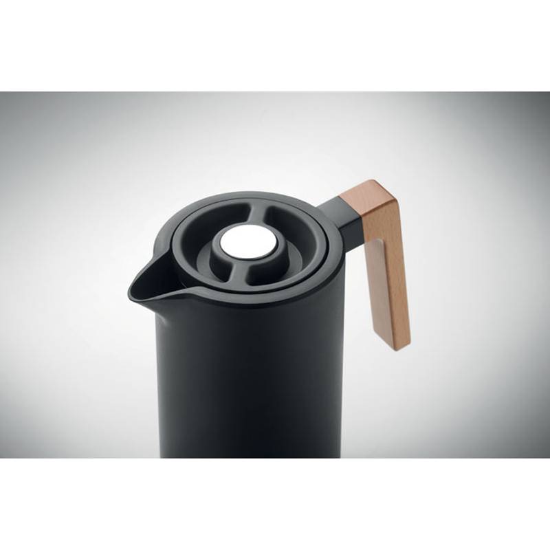 Dvoustěnný džbán 1 l, černá Dvoustěnný džbán 1 l, černá