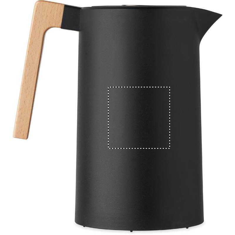 Dvoustěnný džbán 1 l, černá Dvoustěnný džbán 1 l, černá